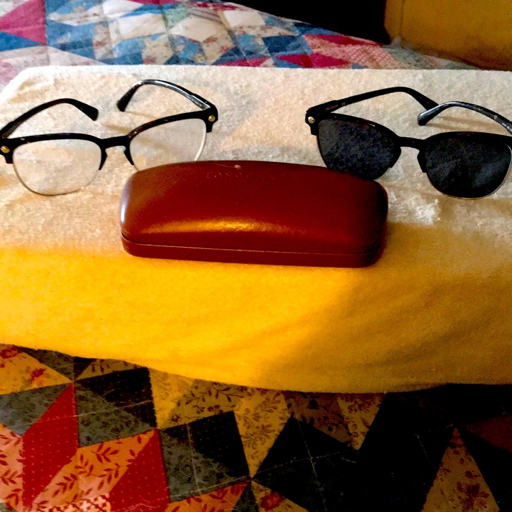 Longchamp Eye Glasses with case